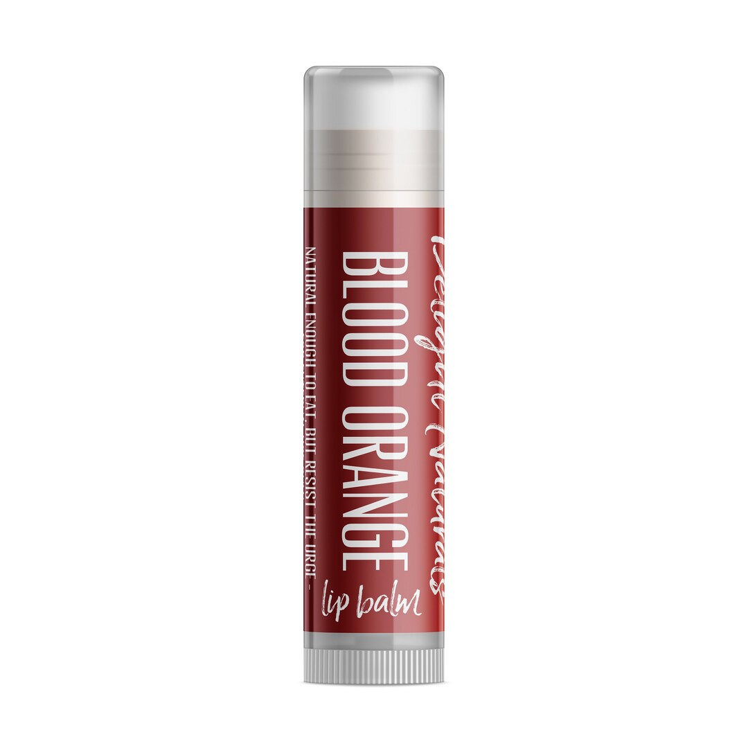 Blood Orange Lip Balm Single Tube Etsy