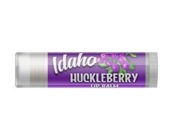 Delight Naturals Jumbo Idaho Huckleberry Lip Balm - Single Tube