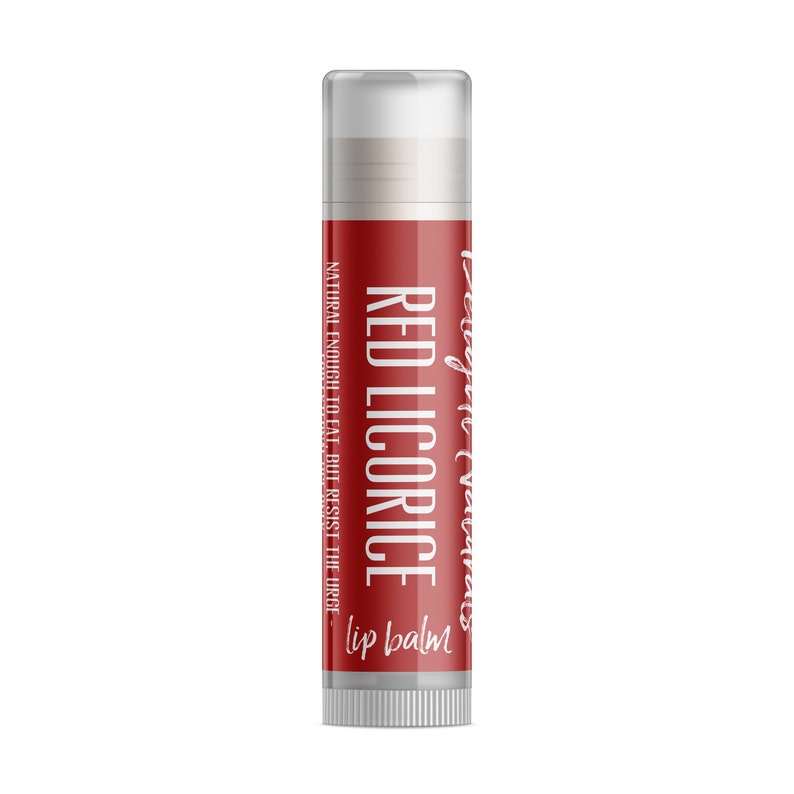 Red Licorice Lip Balm - Single Tube
