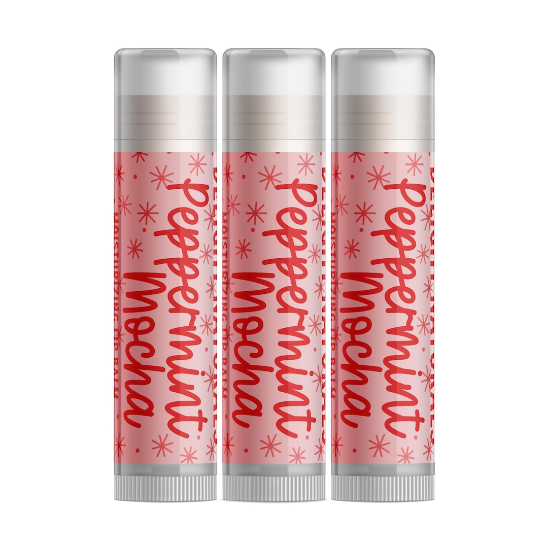 ❁リリ❁さま専用❤️ARomantic Delight Naturals Peppermint Mocha Lip Balm - Three Pack - Etsy