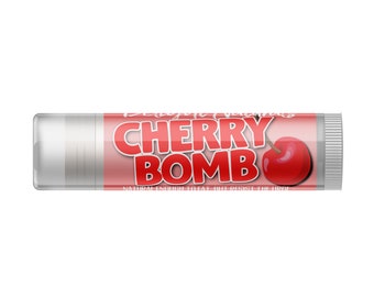 Delight Naturals Jumbo Cherry Bomb Lip Balm