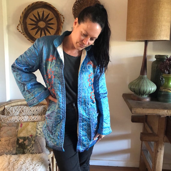 Stunning Vintage Quilted Jacket