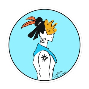Taino Cacique Stickers