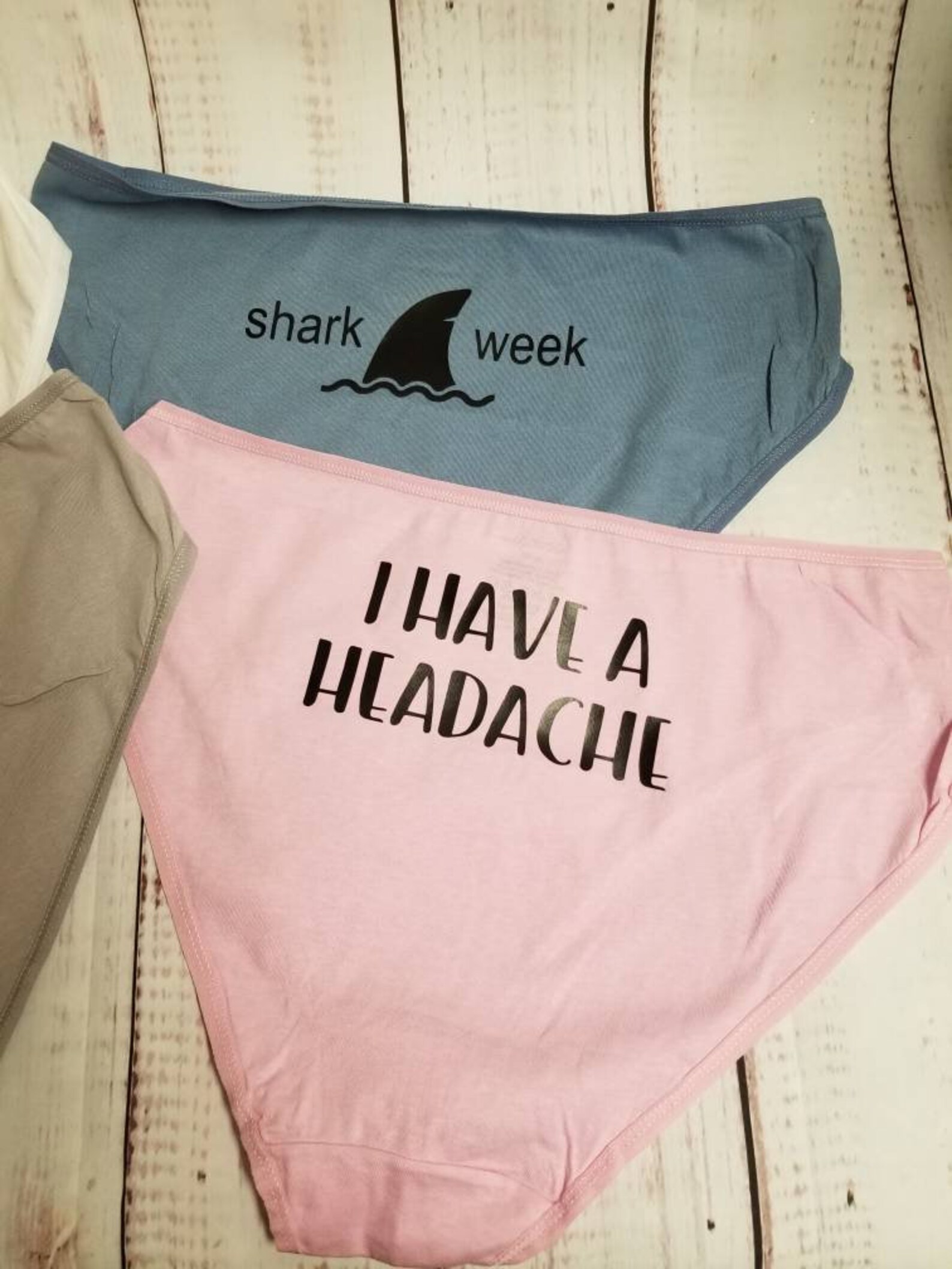 Funny Undies Sassy Ladies Panties Funny Underwear Set of 4 Etsy UK