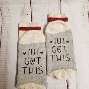 Lucky transfer socks | IUI got this