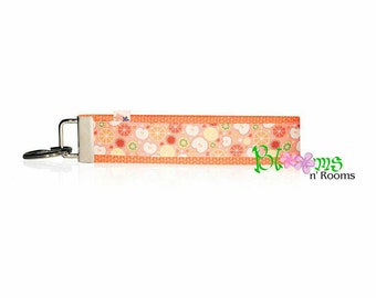 Fruity wrist keychain key fob wristlet