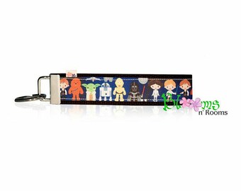 Star Wars Comics wrist key chain key fob wristlet