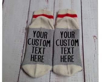 Custom Socks | Funny socks | Your words here