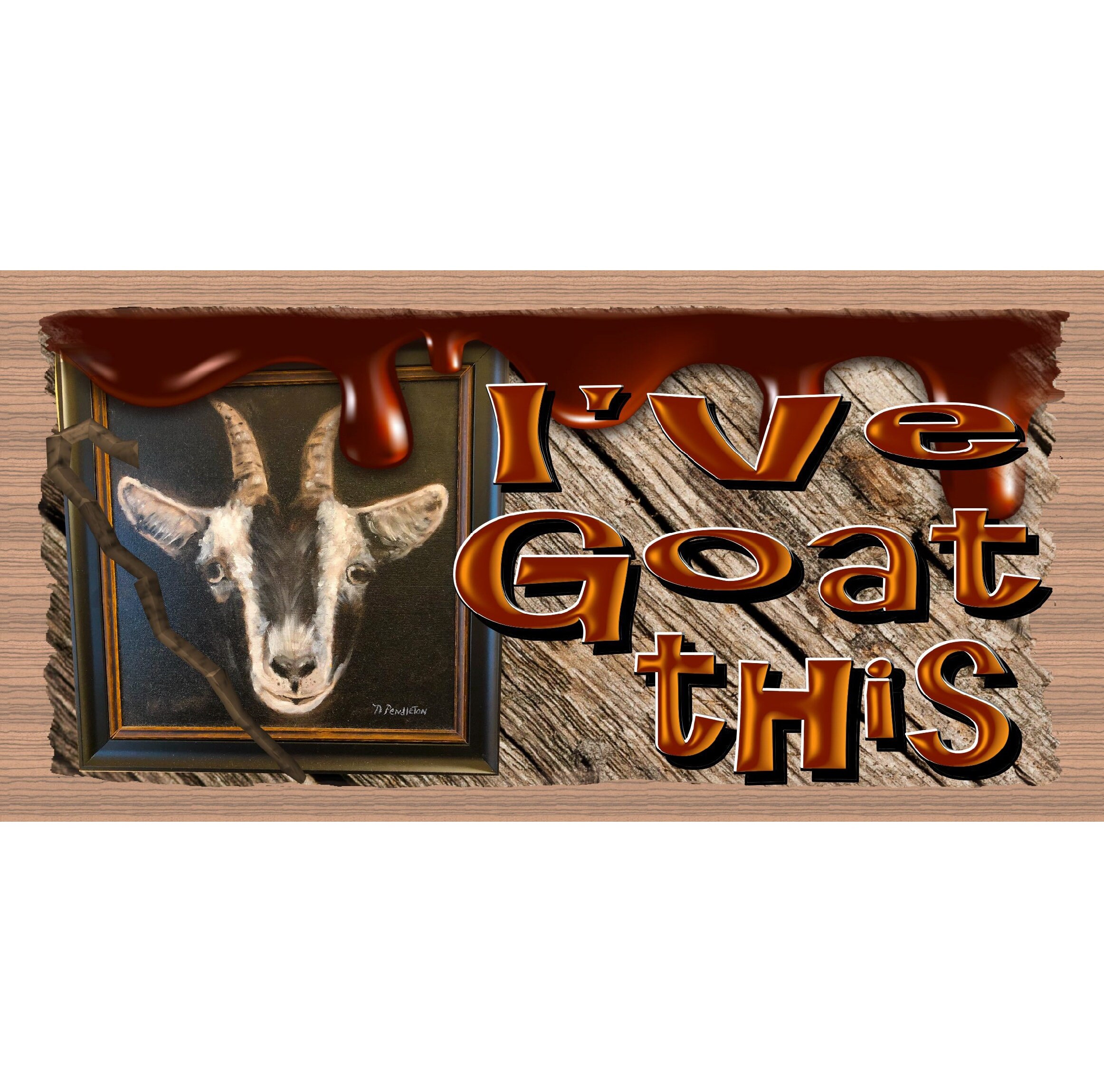 Goat Wood SignsI've Goat This GS 147XX Farm Decor Etsy