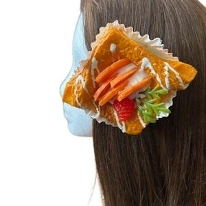 Hair barrettes | Hair accessories|Hair Clip| &#39;60s inspired| classiccore| vintage Style|maximalist| kitsch style|Hair clips|alligator clips