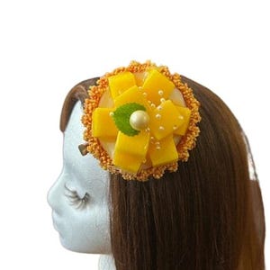 Hair barrettes | Hair accessories|Hair Clip| food inspired| kawaii style| vintage Style|maximalist| kitsch style|Hair clips|alligator clips