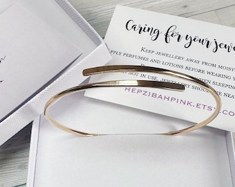 Hand Crafted - Gold Wrap Bangle