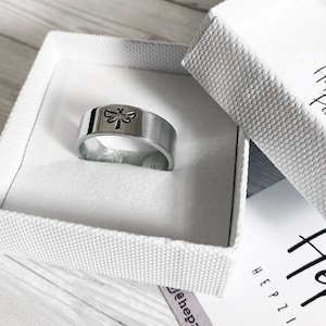 Hand Stamped Ring - Dragonfly - Adjustable - Can Be Personalised!