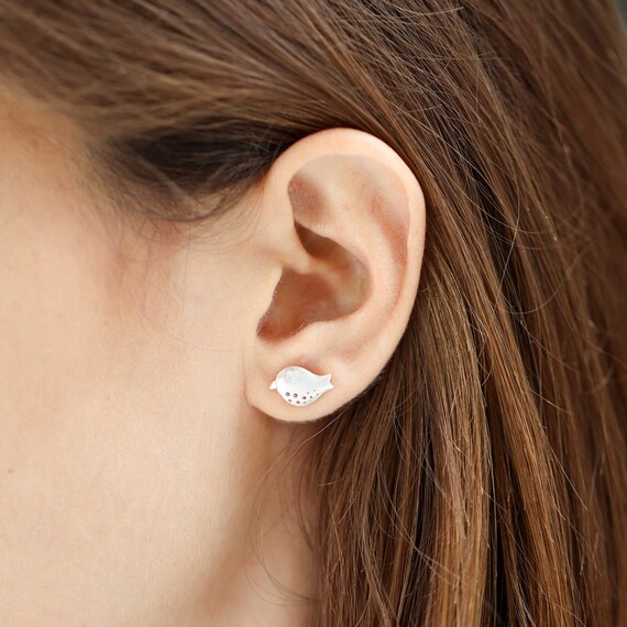 Robin earrings silver outlet
