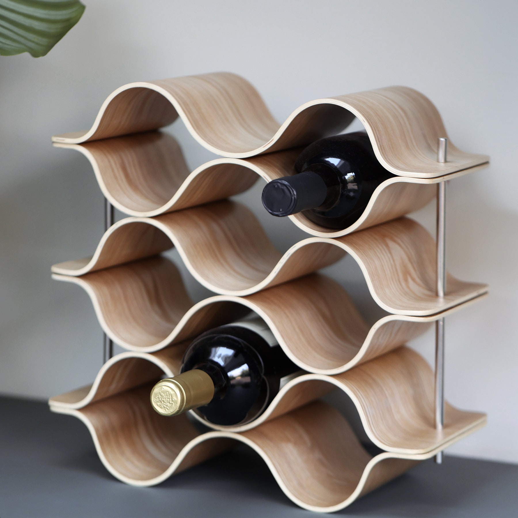 houten wijnrek Etsy Nederland