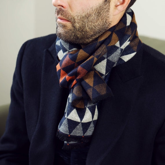 Personalised 2024 wool scarf