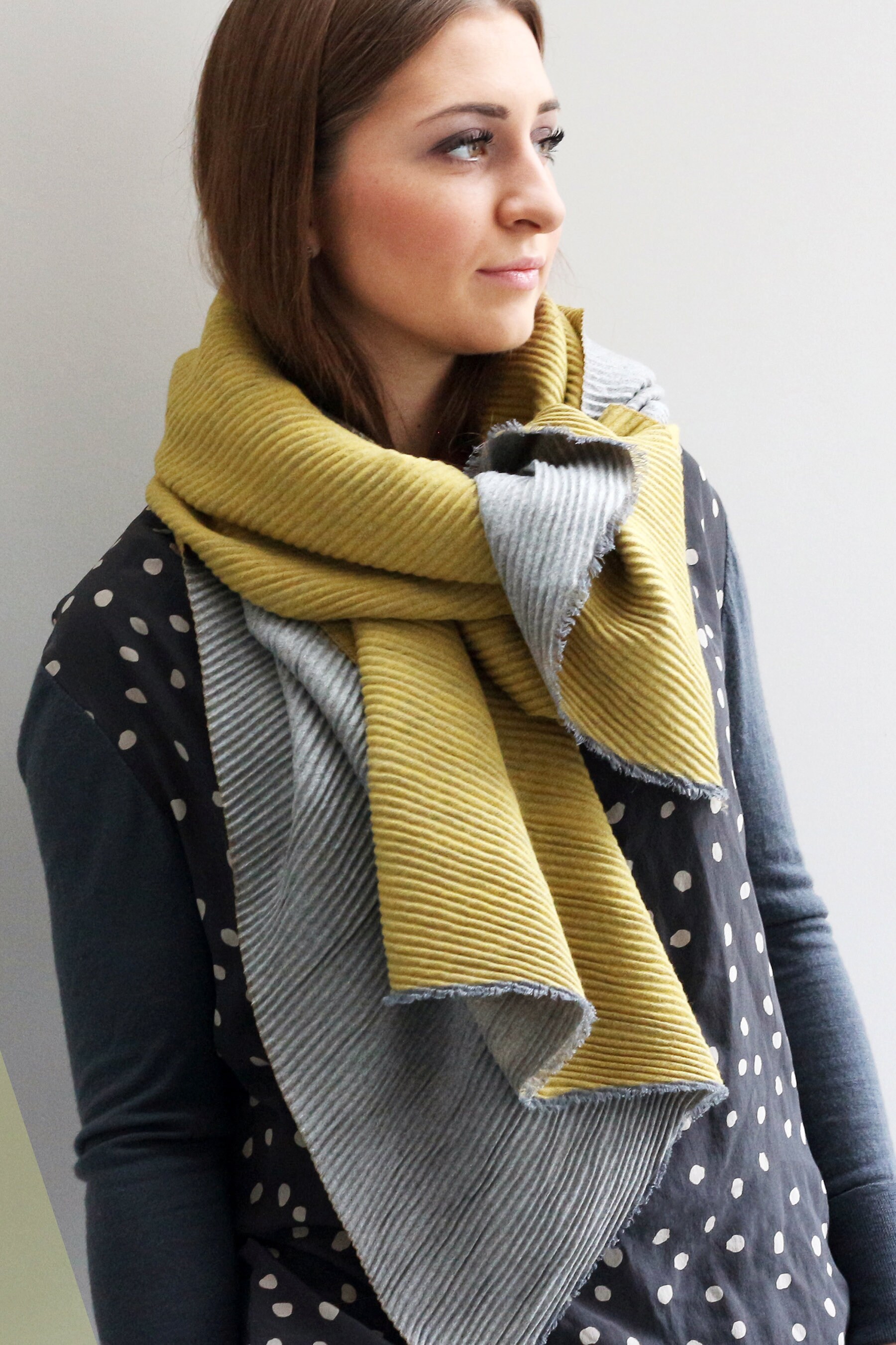 Personalised Reversible Pleated 