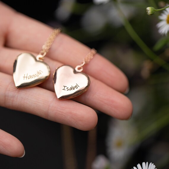 Personalised 18ct Gold Plated Locket | My 1st Years