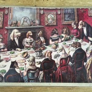 Greeting card, dogs. blank inside ideal for sending, framing, crafting journaling, any occasion, birthday,