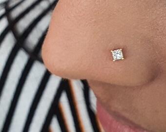 Vvs diamond nose stud sale