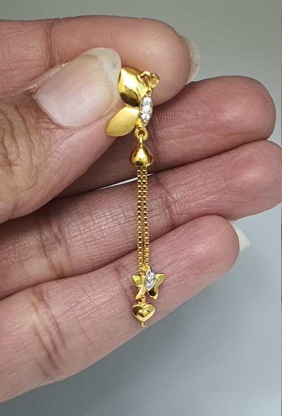 Gold Zircon Beads Long Lehenga Latkans, Purse Hangings, Home Décor, Craft  Sewing, Indian, Sari, Jhumer, Tassel 1 Pair R1 Hanging - Etsy Sweden