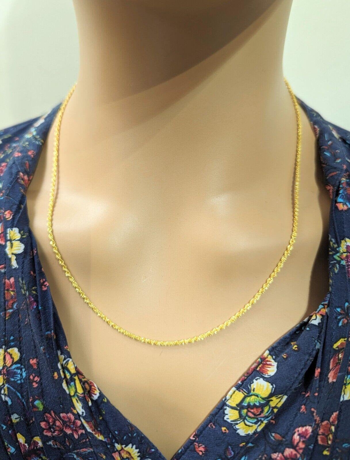 Buy Gold Chain 22k 20 Inch Online In India -  India