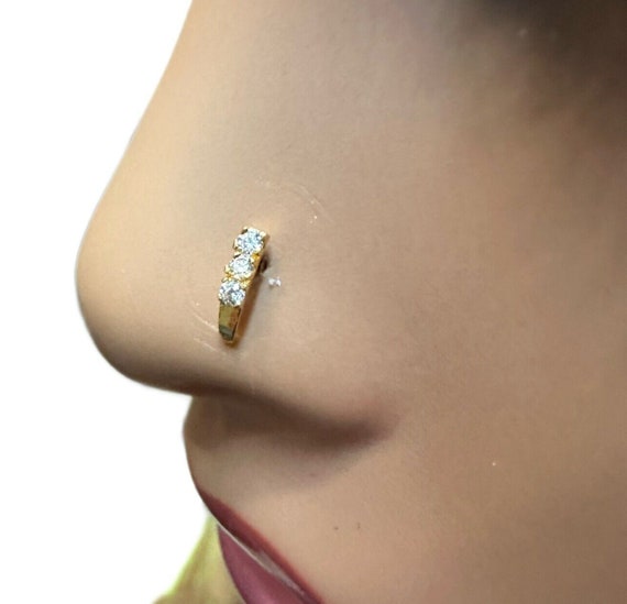Moon Nose Ring, Gold Filled Nose Hoop, Half Moon Nose Ring, Thin Nose Ring,  20 Gauge Nose Ring, 22 Gauge Nose Ring, 6mm, 8mm, 18 Gauge - Etsy