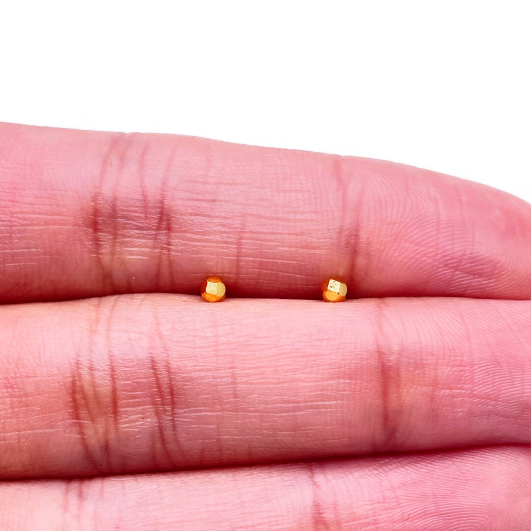 Spilla In Oro 9K Per Bambino Con Stelle - 30 Mm, Personalizzabile Con Incisione Inclusa, Confezione Regalo