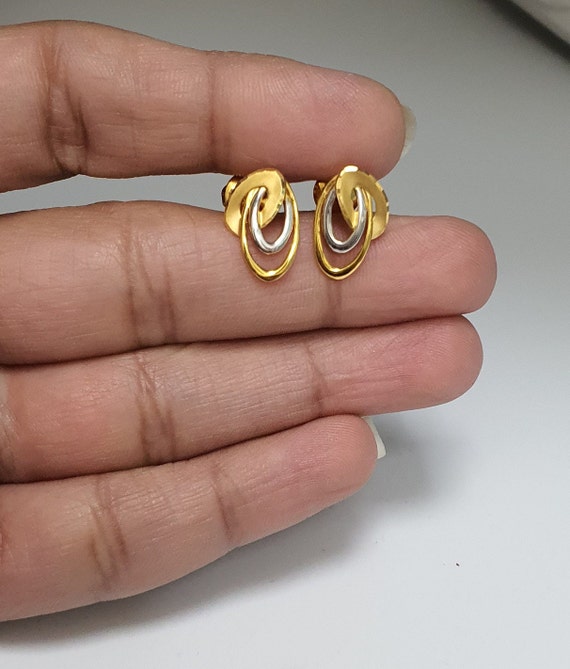 Buy 0.75 Carat (ctw) 14K Yellow Gold Round Cut White Diamond Ladies Stud  Earrings Online at Dazzling Rock