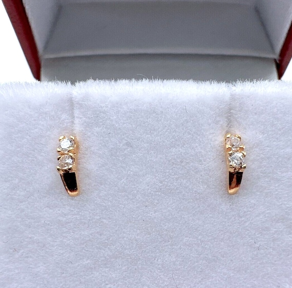 Children's diamond hoop earrings deals