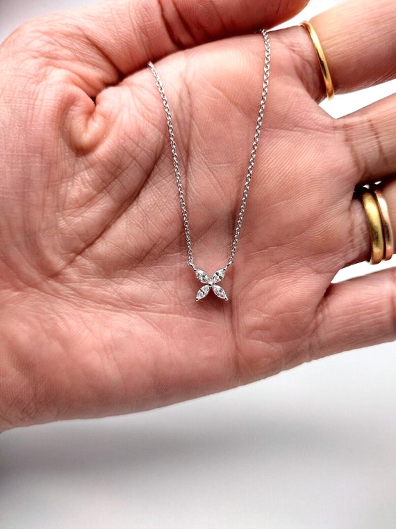 Tiffany victoria necklace mini deals