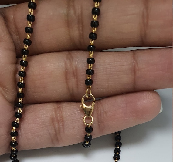 18 carat cheap mangalsutra chain