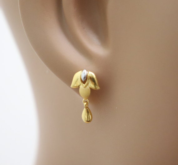 Designer drop earrings deals
