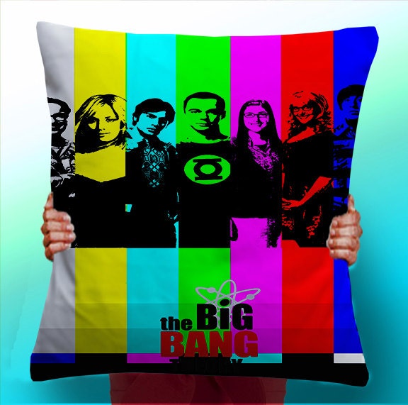 Big Bang Theory Cast Cushion / Pillow Cover / Panel / Fabric Etsy