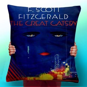 The Great Gatsby Book - Cushion / Pillow Cover / Panel / Fabric