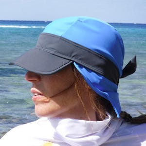Nammu Badehut | UPF 50+ Sonnenschutz, Ohrenklappe, Visier,Schnorcheln, Schwimmen