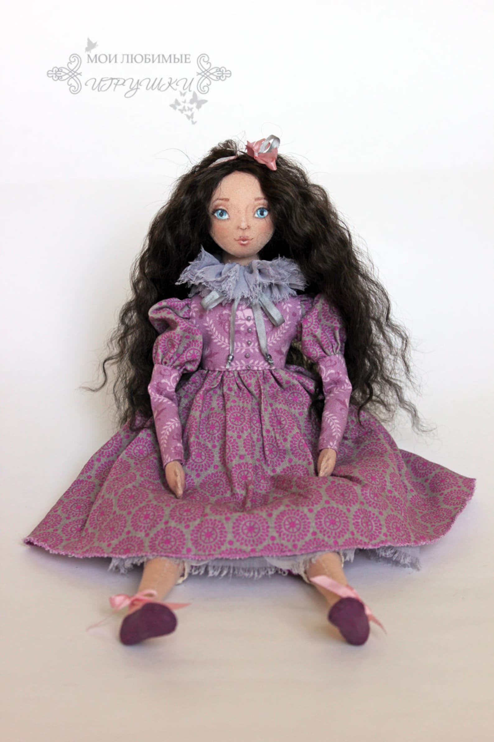 Art Cloth Doll Jane Made to Order Heirloom Doll Collectible Etsy