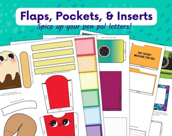 Snail Mail Kit - Kids Letter Writing Kit