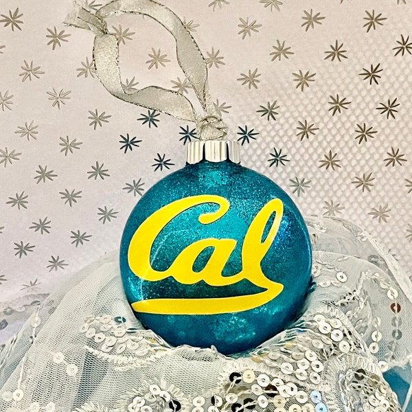 CAL Berkeley Christmas Ornament