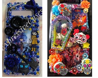 CORALINE or COCO iPhone Case Coraline Phone Cover Galaxy Samsung Google