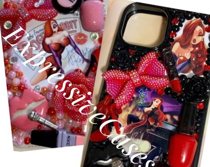 Who Framed Roger Rabbit Jessica Rabbit Cell Phone Case iPhone Phone ...