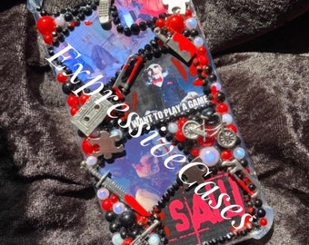 SAW Horror Scary Movie Samsung iPhone Case Galaxy Phone Cover