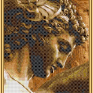 Perseus, cross-stitch pattern PDF download