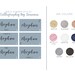 Black Place Cards Handwritten Place Cards Wedding Place Cards Tented ...