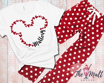 mickey and minnie pajamas for adults