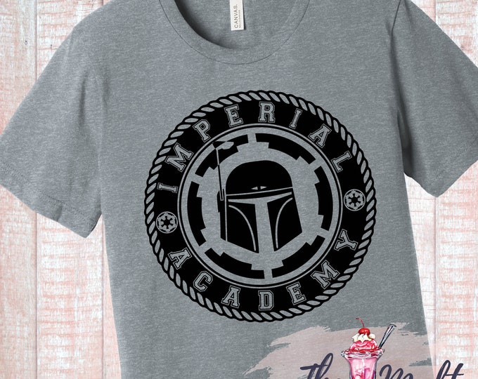 Star Wars Imperial Academy Mandalorian Disneyworld Galaxy's Edge Rise of the Resistance Shirt
