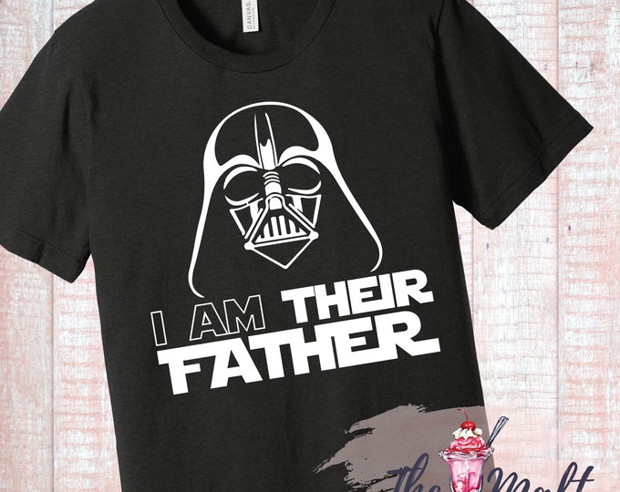 Star Wars Darth Vader Father Black Tee