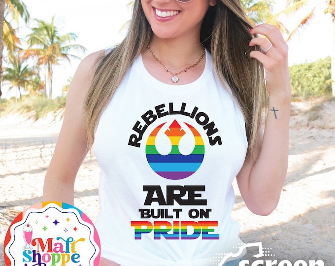 MALT SHOPPE Pride Star Wars Rebellions Are Built on Pride LGBTQIA+ Gay Days Disney