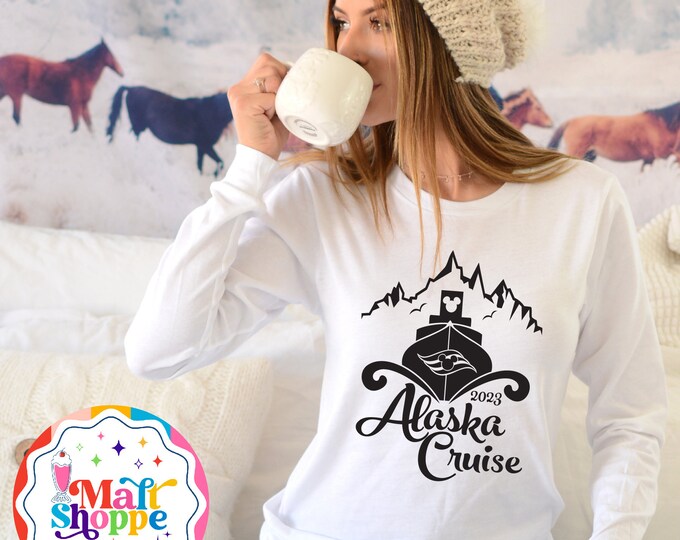 MALT SHOPPE Alaska Cruise Disney Cruise Line Disney Unisex Shirt