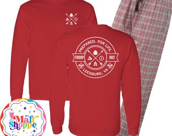 MALT SHOPPE BSA Troop 26 High Point, nc Loungewear Set